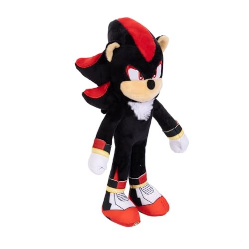 Sonic the Hedgehog 3 Movie Shadow Plush 9-Inch Stuffed Toy Figure - Officially Licensed Sonic 3 Movie - Image 3